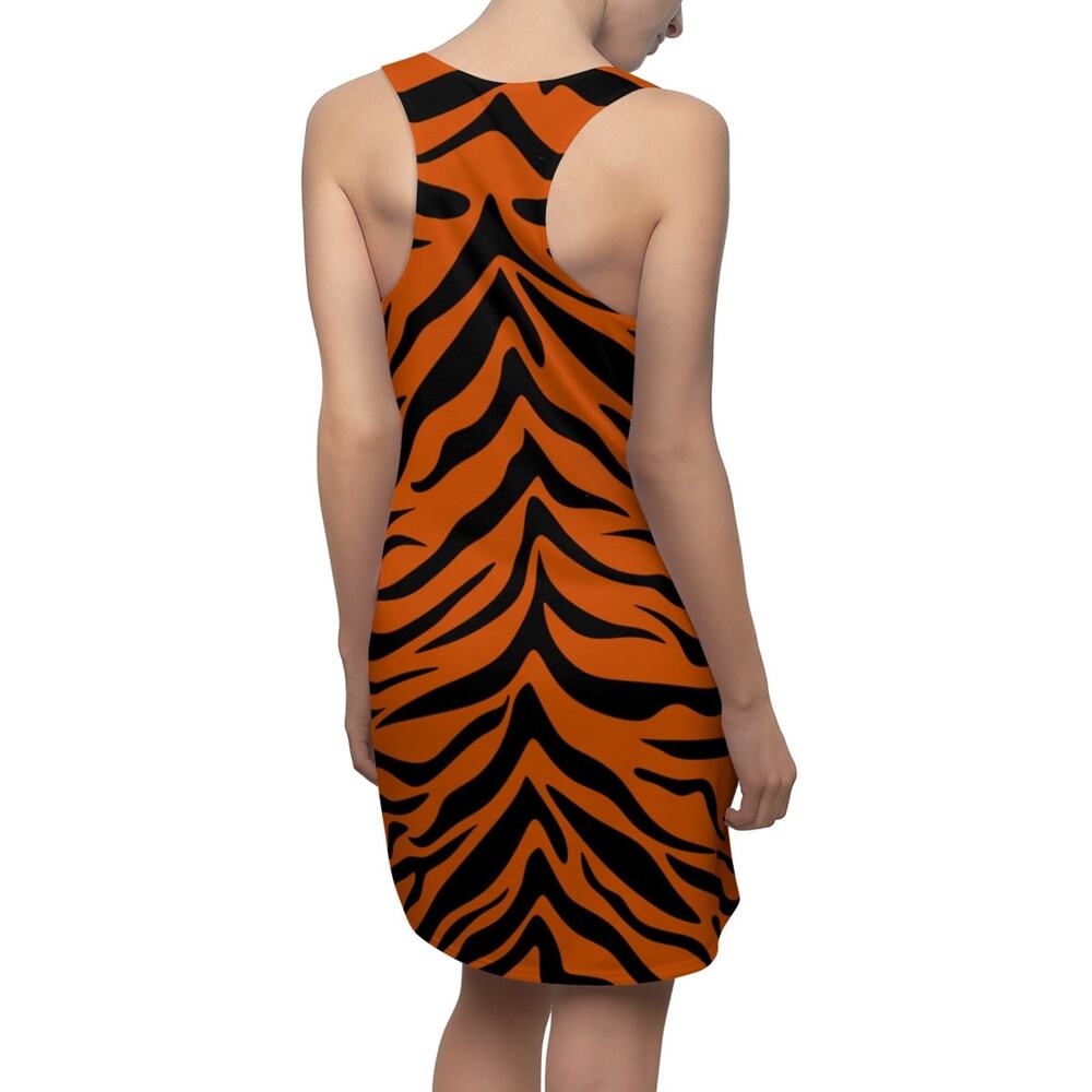 Tiger Cartoon Halloween Tank Dress For Women Size Small NWT - Picture 3 of 4